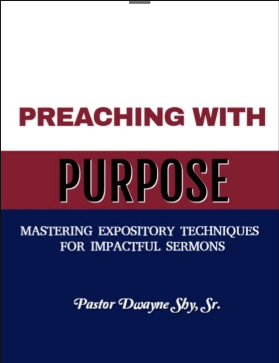 Preaching With Purpose