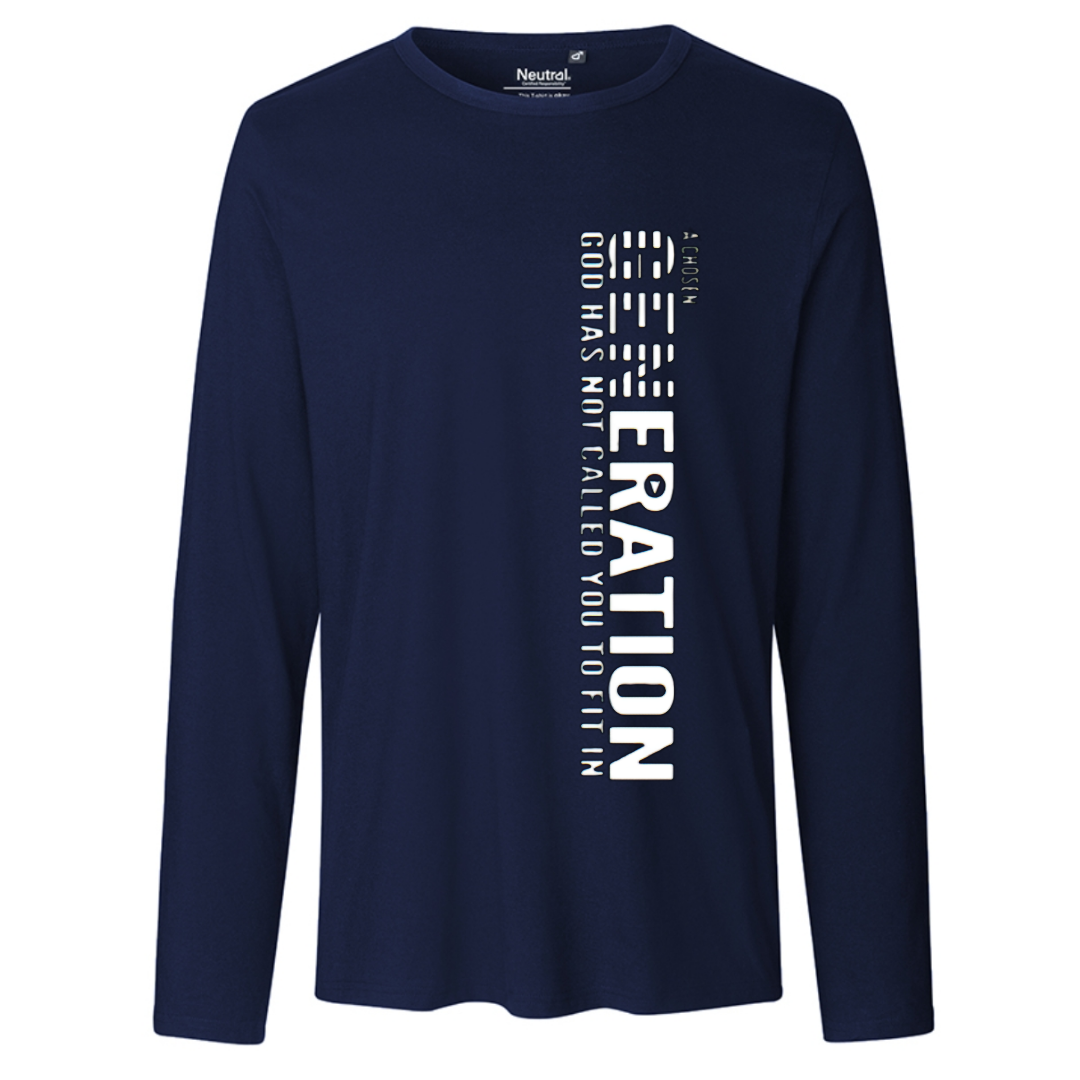 Chosen long-sleeve Shirt, Christian Shirts, You Are A Chosen Gift, Christian Apparel