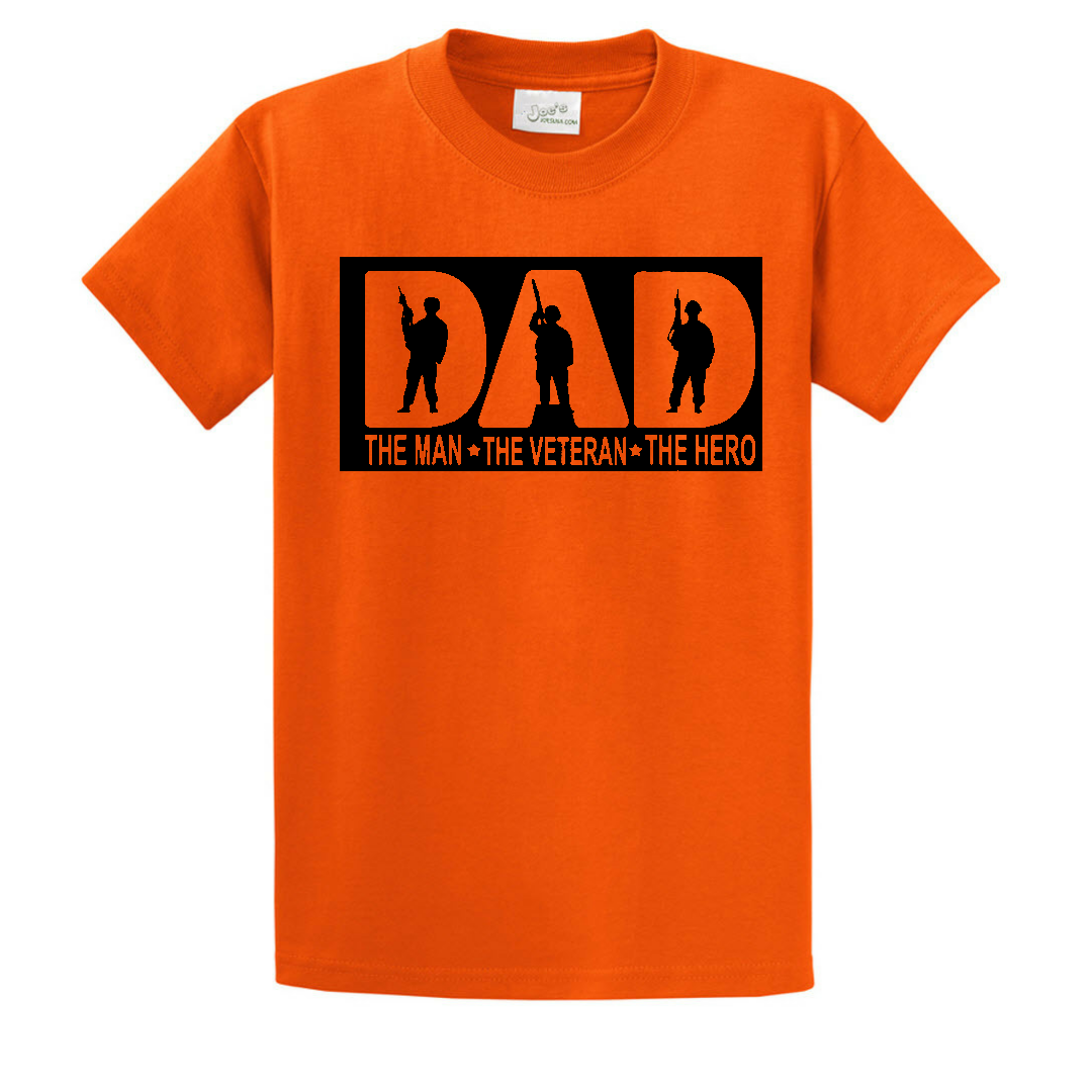 The Man The Myth The Legend Shirt, Dad Hero Gift Shirt, Veteran Dad Shirt,