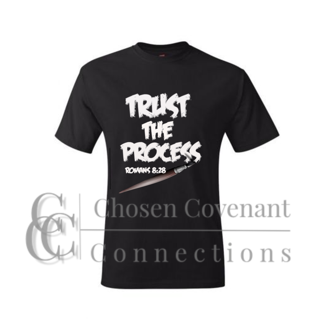 Trust The Process, Artistic Shirt, Christian shirt