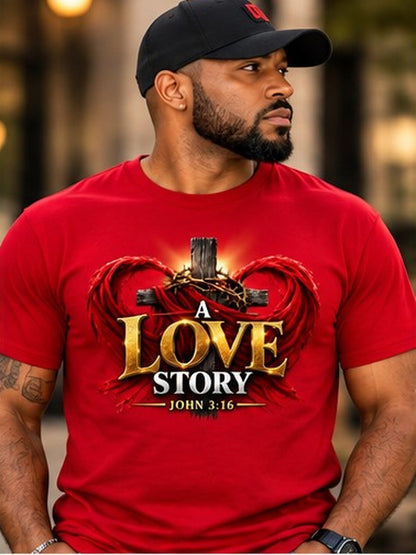 Updated love shirt model product mockup
