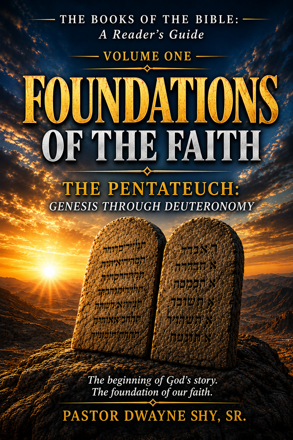 Books of the Bible-Volume One (Foundations of the Faith-Genesis Through Deuteronomy)