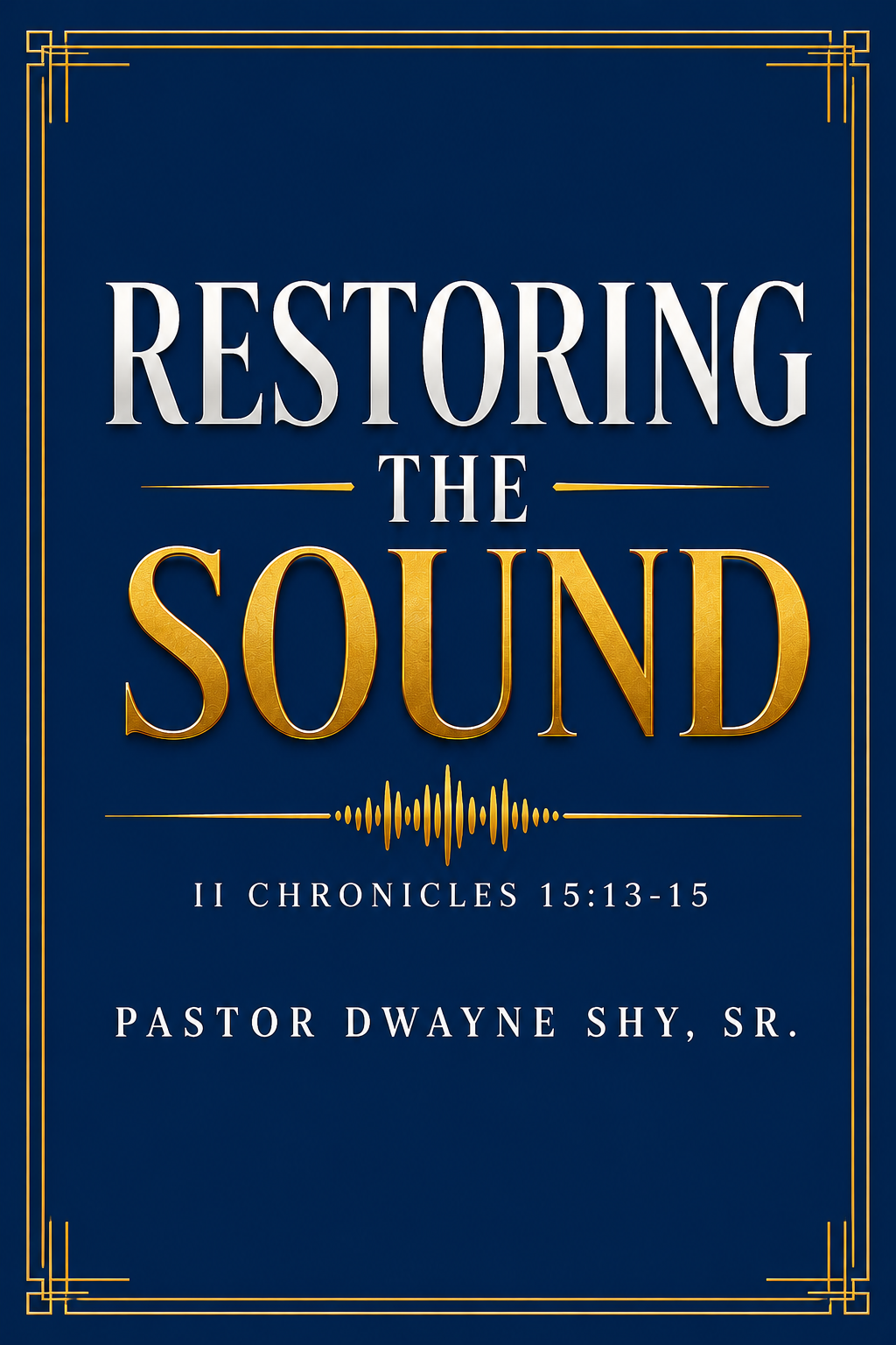 Restoring The Sound