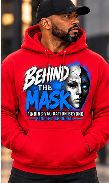 Behind the Mask Hoodie in Red