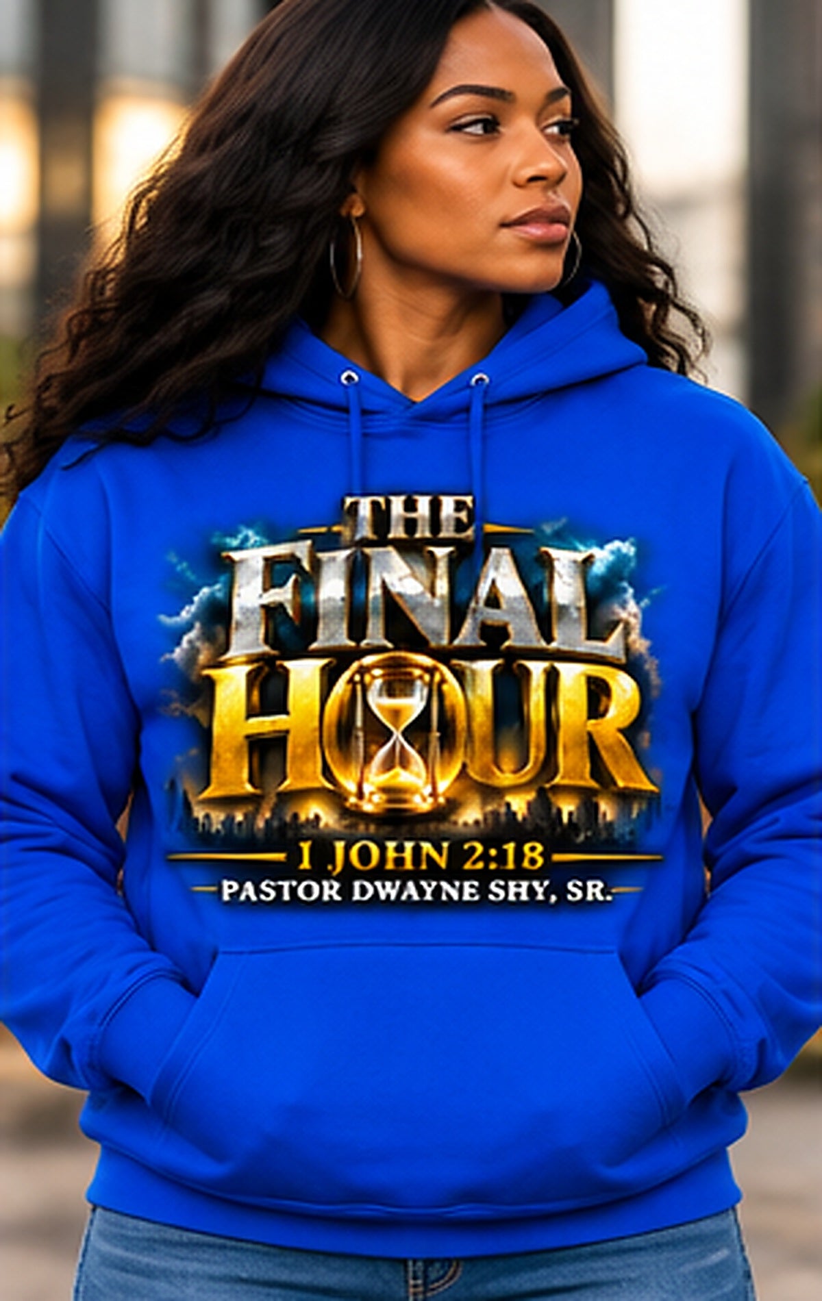 The Final Hour Hoodie Blue