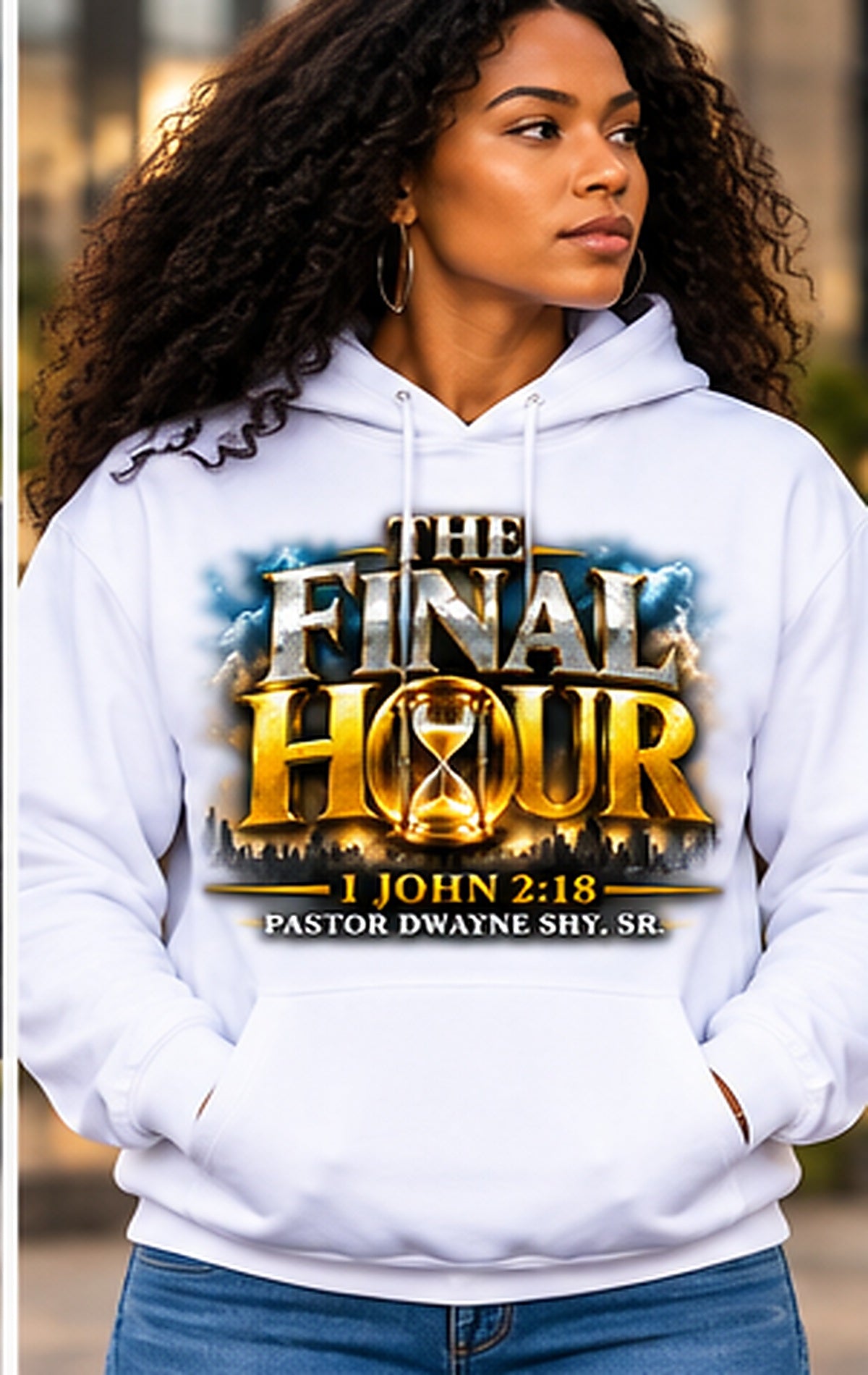 The Final Hour Hoodie White