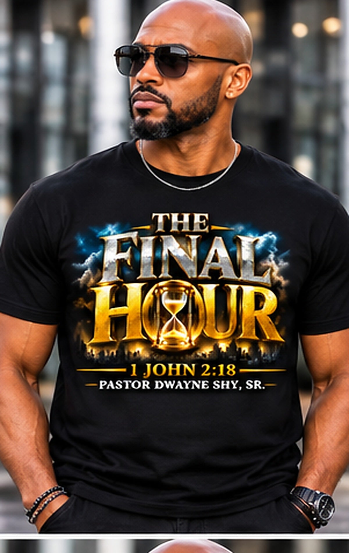 The Final Hour T-Shirt included in the book bundle