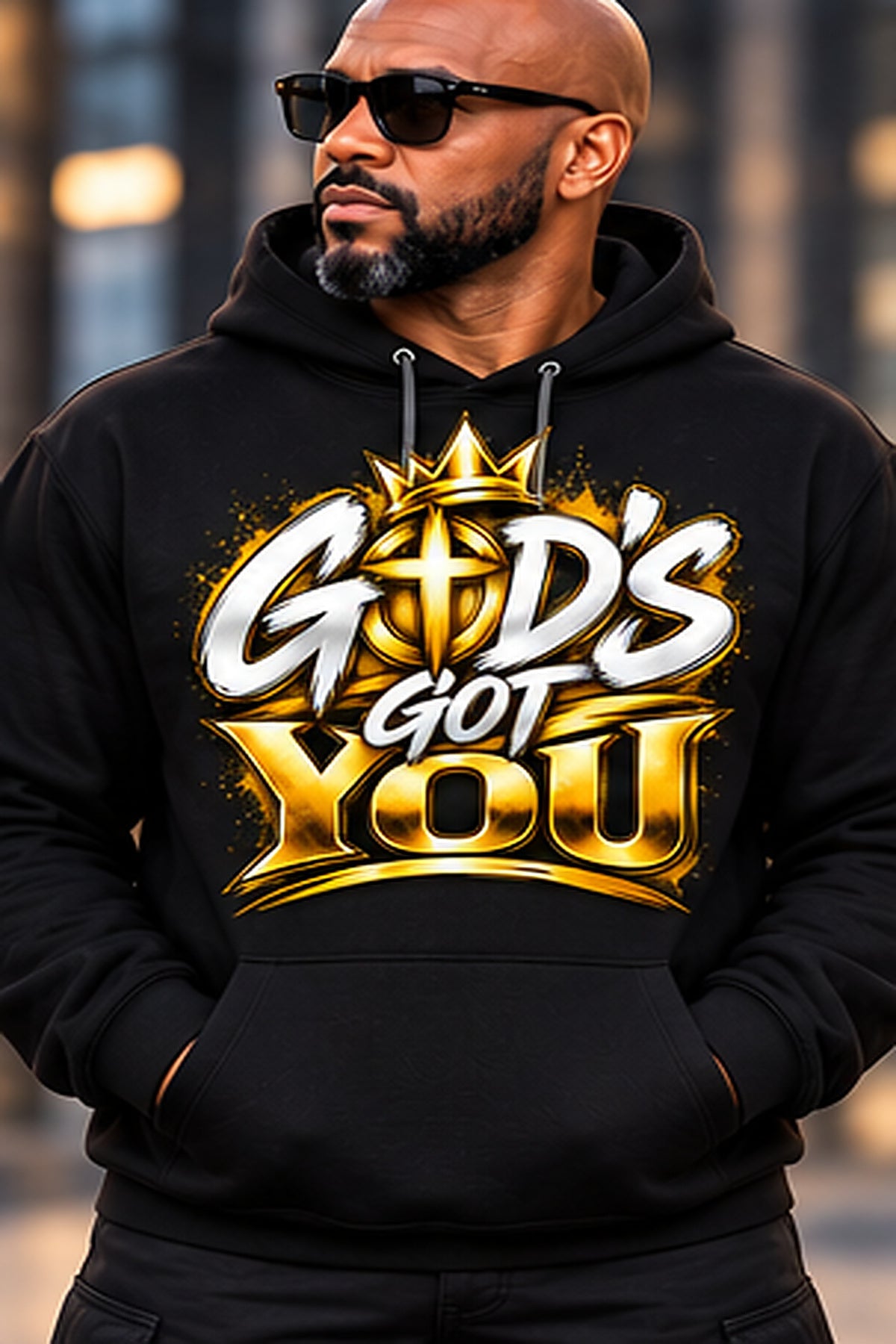 God's Got You Hoodie included in the book bundle
