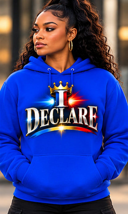 I DECLARE Hoodie in Blue