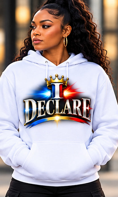 I DECLARE Hoodie in White