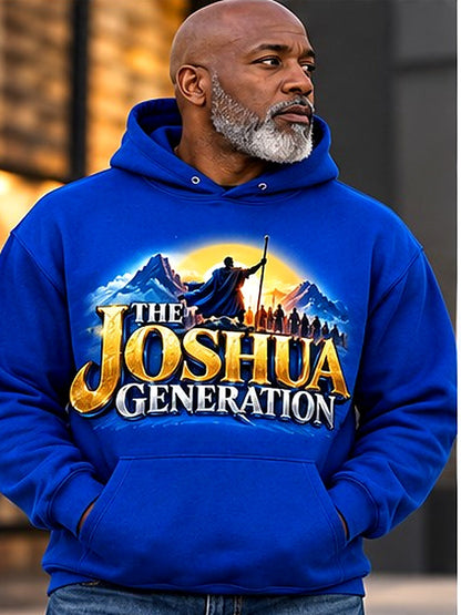 The Joshua Generation Hoodie included in the book bundle