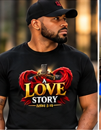love shirt black