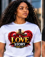 love shirt white