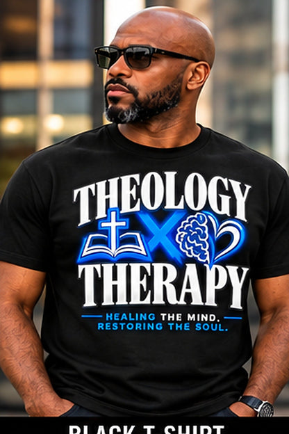Theology & Therapy T-Shirt included in the book bundle