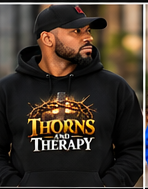 thorns hoodie black