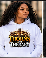 thorns hoodie white