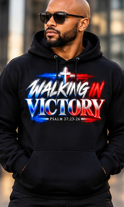 Walking in Victory Hoodie included in the book bundle
