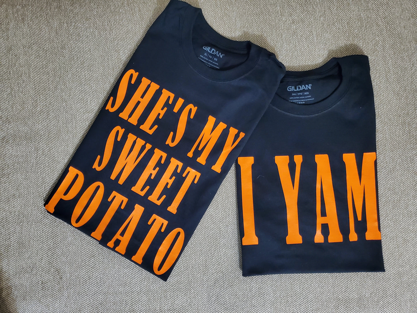 She's My Sweet Potato I Yam Shirt - Couple Thanksgiving Shirt