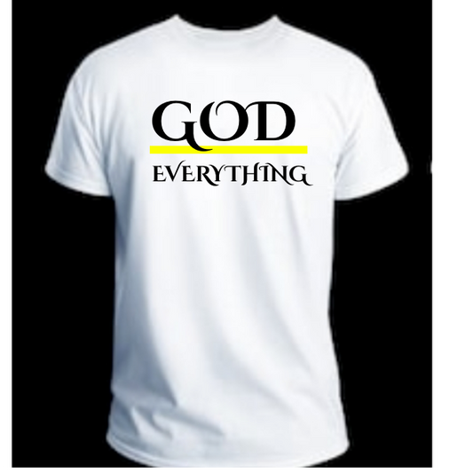 God Over Everything, Faith Based Inspirational Shirt, Gifts For Christians, Religious Shirt