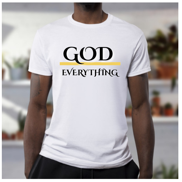 God Over Everything, Faith Based Inspirational Shirt, Gifts For Christians, Religious Shirt