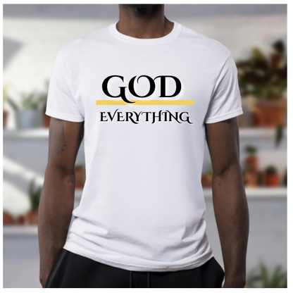 God Over Everything, Faith Based Inspirational Shirt, Gifts For Christians, Religious Shirt