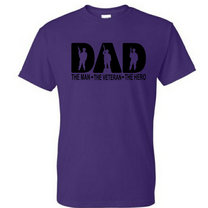 The Man The Myth The Legend Shirt, Dad Hero Gift Shirt, Veteran Dad Shirt,