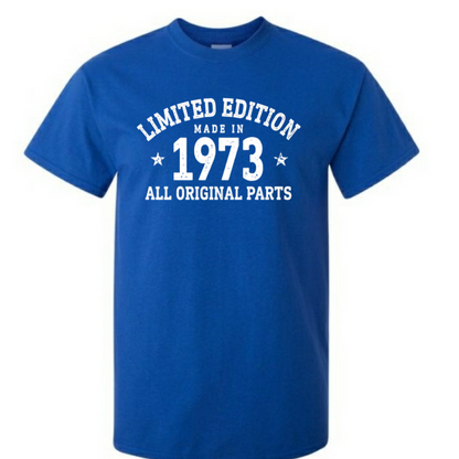 Limited Edition (your birth year)