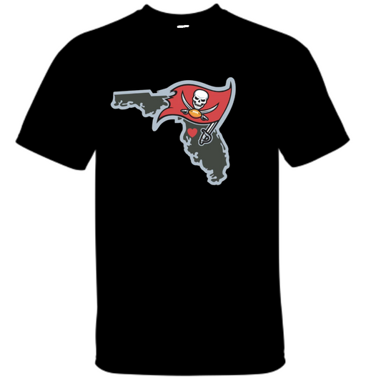 T.B.Buccanears, Tampa Bay Football Vintage Style Comfort Colors T-Shirt, Tampa Bay Football T-Shirt