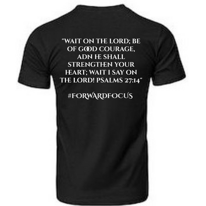 Wait on the Lord (front and back)